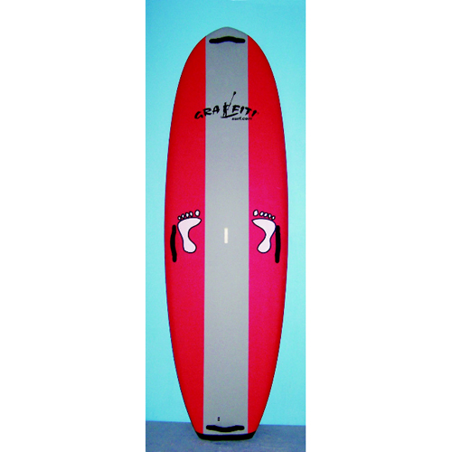 9'6" SUP with soft deck designed for family fun or hire